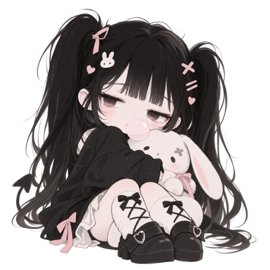 Dark Chibi style avatar preview 8